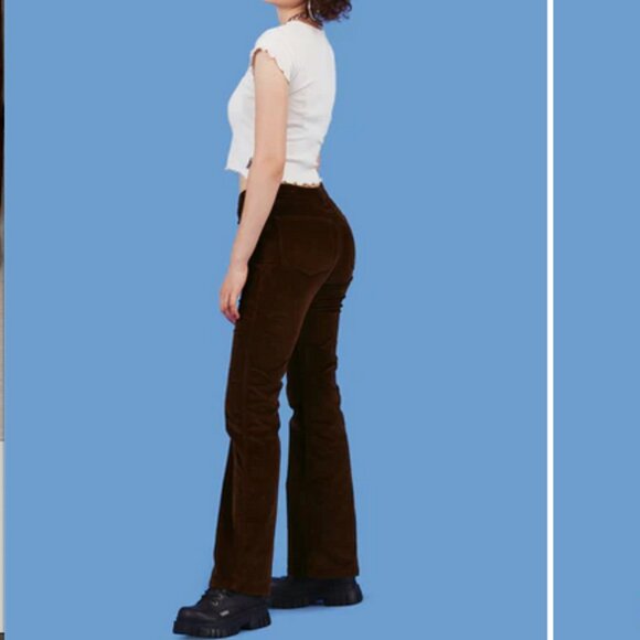 UNIF Hazel Corduroy Pants, Brown, 27 - Picture 6 of 6